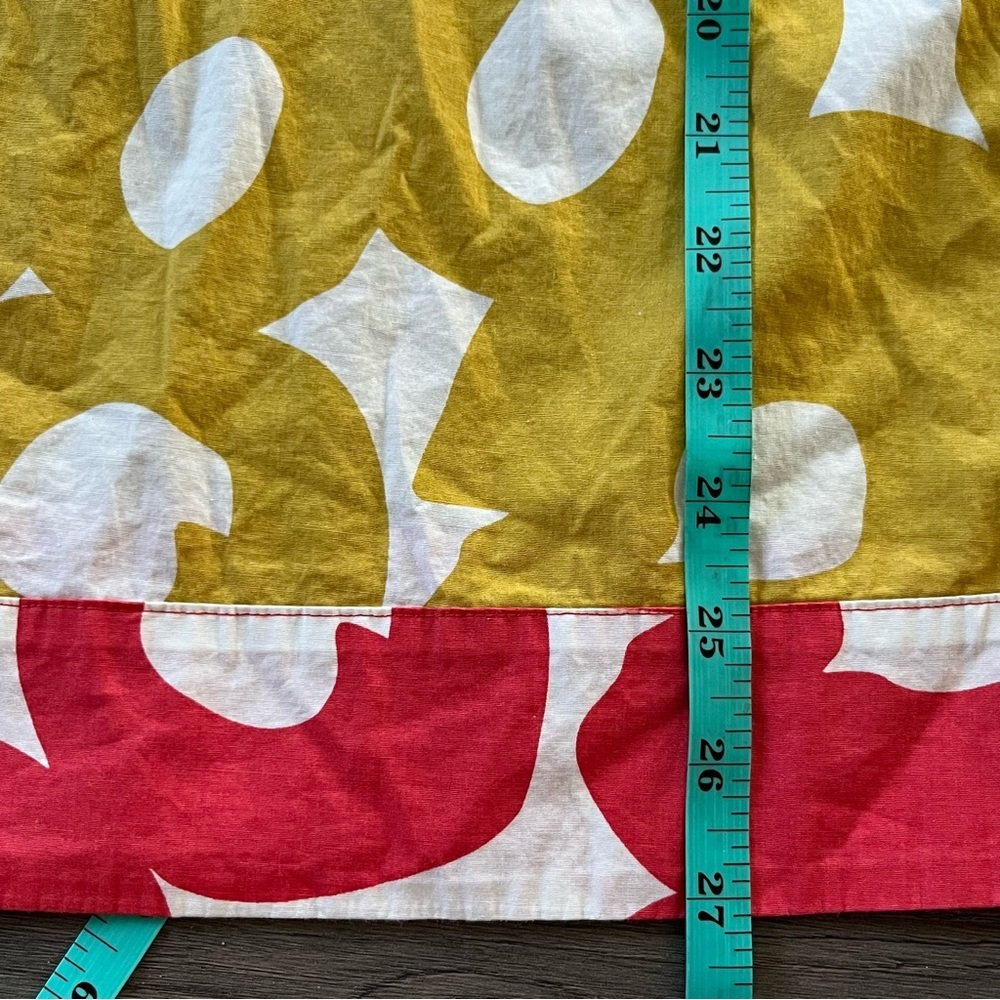 Boden Yellow, White & Coral Graphic Tunic - Picture 4 of 7